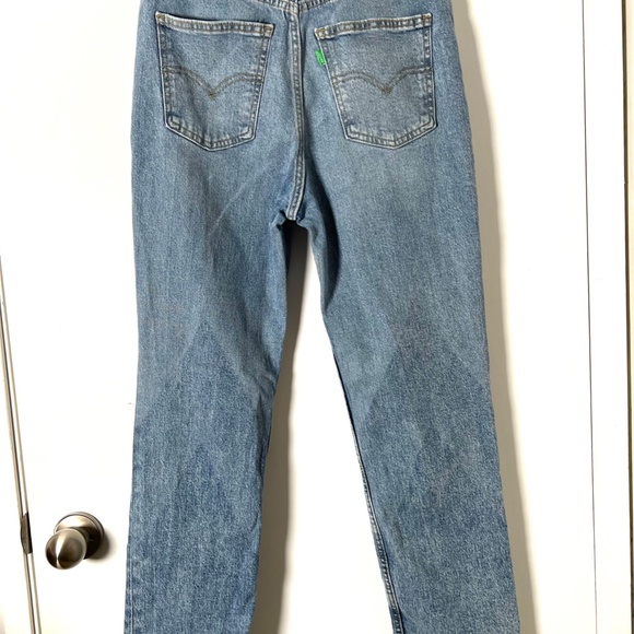 Levi’s x Deepika Padukone Ribcage High Rise Boyfriend Jeans 28/6 Light Blue Wash - Picture 7 of 17